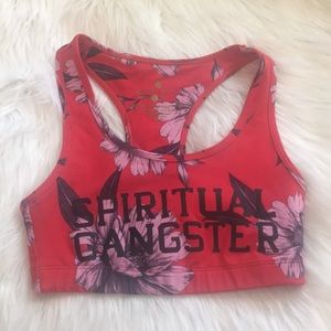 Spiritual Gangster sports bra